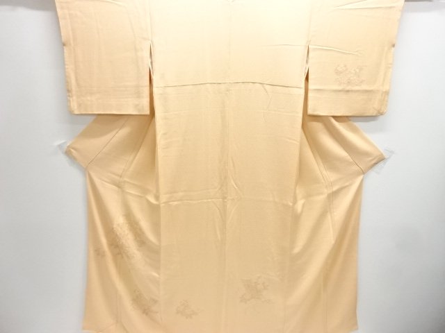 JAPANESE KIMONO / HOMONGI / EMBROIDERY / FLORAL PLANTS